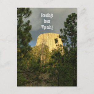 Devils Tower - Groetings uit Wyoming Briefkaart