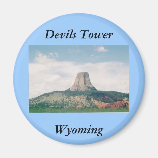 Devils Tower Magneet (Voorkant)