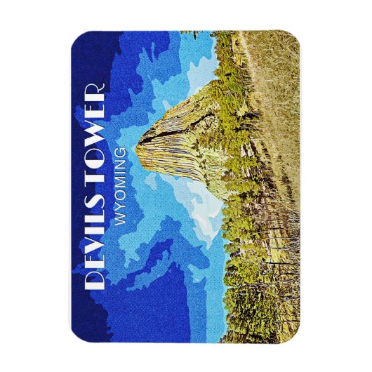 Devils Tower Magneet (Verticaal)