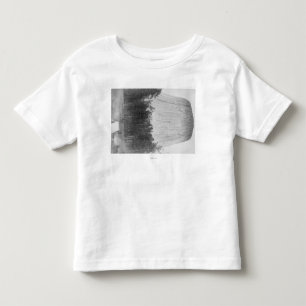 Devil's Tower met 4 mensen op de voorgrond Kinder Shirts