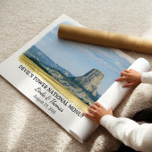 Devil's Tower Nationaal Monument Wyoming, Waterver Poster