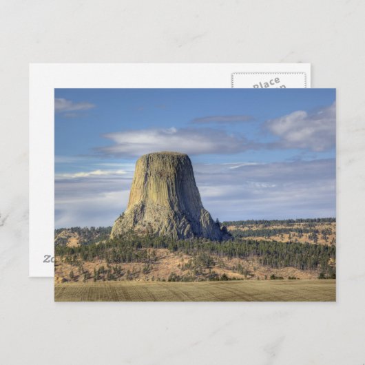 Devils Tower National Monument Briefkaart (Voorkant / Achterkant)