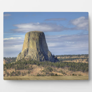 Devils Tower National Monument Fotoplaat
