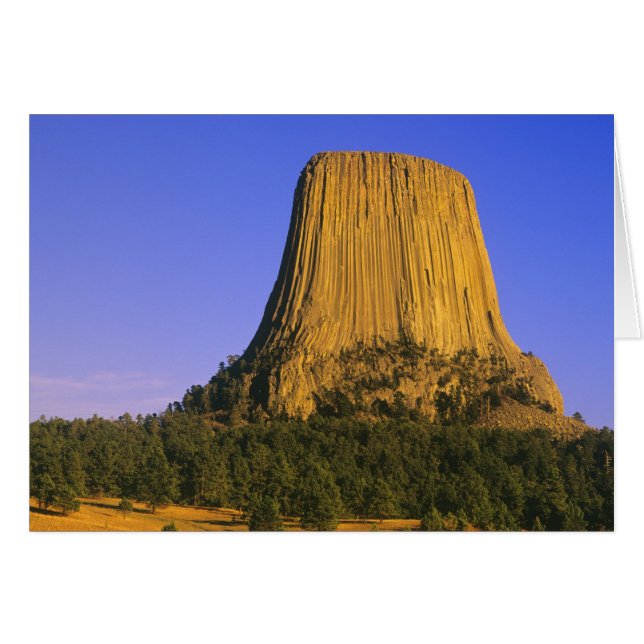 Devils Tower National Monument in Wyoming (Voorkant Horizontaal)