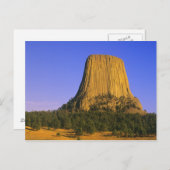 Devils Tower National Monument in Wyoming Briefkaart (Voorkant / Achterkant)