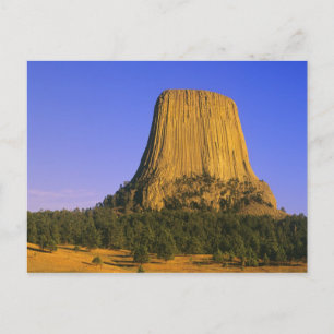Devils Tower National Monument in Wyoming Briefkaart