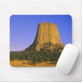 Devils Tower National Monument in Wyoming Muismat (Met muis)