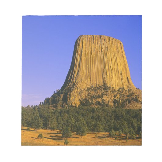 Devils Tower National Monument in Wyoming Notitieblok (Voorkant)