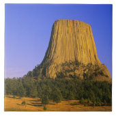 Devils Tower National Monument in Wyoming Tegeltje (Voorkant)
