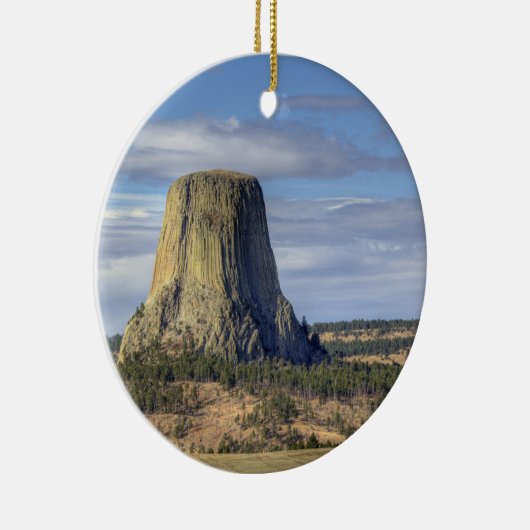 Devils Tower National Monument Keramisch Ornament (Rechts)