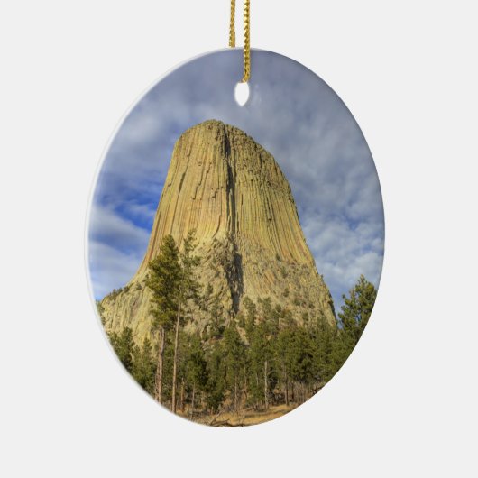 Devils Tower National Monument Keramisch Ornament (Rechts)