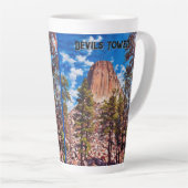 Devils Tower National Monument Latte Mok (Rechterhoek)