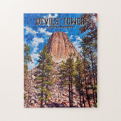 Devils Tower National Monument Legpuzzel (Verticaal)