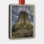 Devils Tower National Monument Metalen Ornament (Rechts)