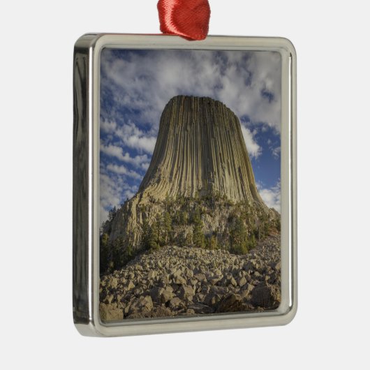 Devils Tower National Monument Metalen Ornament (Rechts)