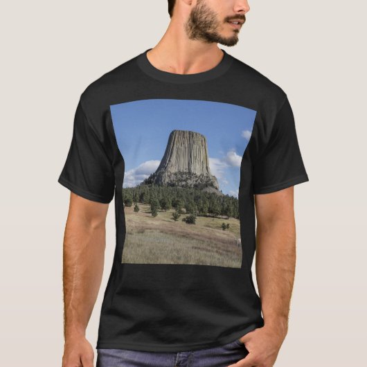 Devils Tower National Monument T-Shirt (Voorkant)