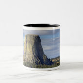 Devils Tower National Monument Tweekleurige Koffiemok (Center)