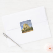 Devils Tower National Monument Vierkante Sticker (Envelop)