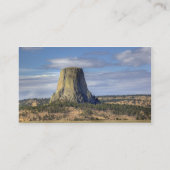 Devils Tower National Monument Visitekaartje (Achterkant)