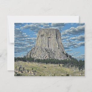 Devils Tower National Monument, Wyoming Briefkaart