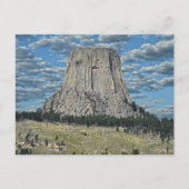 Devils Tower National Monument, Wyoming Briefkaart (Voorkant)
