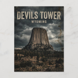 Devils Tower National Monument Wyoming Briefkaart
