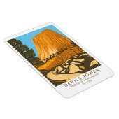 Devils Tower National Monument Wyoming Magneet (Rechterzijde)