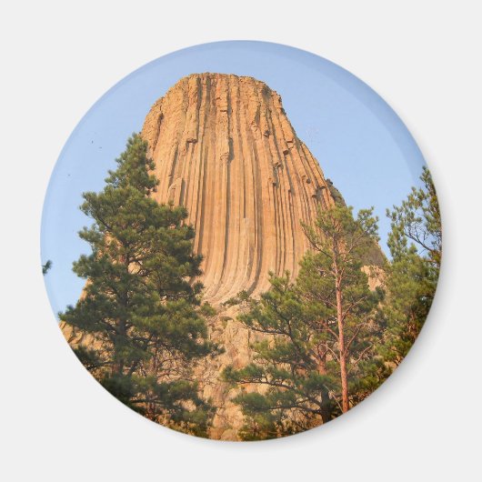 Devils Tower National Monument (Wyoming) Magneet (Voorkant)