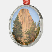 Devils Tower National Monument (Wyoming) Metalen Ornament (Links)
