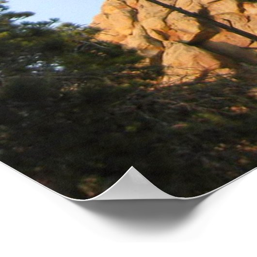 Devils Tower National Monument (Wyoming) Poster (Hoek)