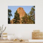 Devils Tower National Monument (Wyoming) Poster (Keuken)