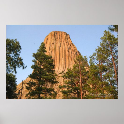 Devils Tower National Monument (Wyoming) Poster (Voorkant)