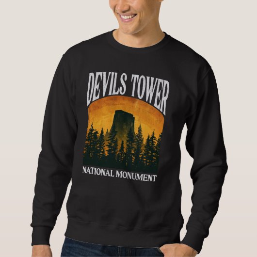 Devils Tower National Monument Wyoming Trui (Voorkant)