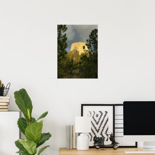 Devils Tower Poster (Thuiskantoor)