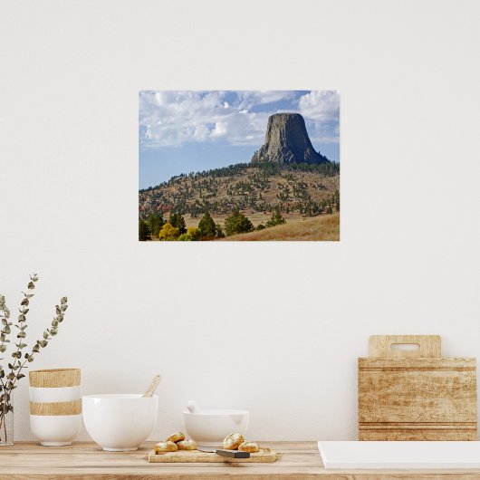 Devils Tower Poster (Keuken)