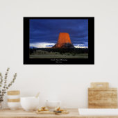 Devils Tower Poster (Keuken)