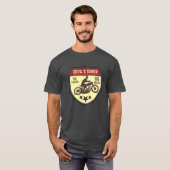 Devil's Tower Road- de lasso Motorcycle road trip T-shirt (Voorkant volledig)