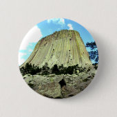 Devil's Tower Ronde Button 5,7 Cm (Voorkant)