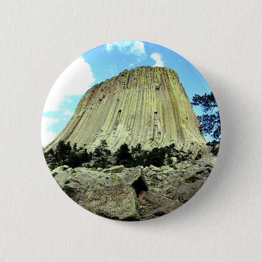 Devil's Tower Ronde Button 5,7 Cm (Voorkant)