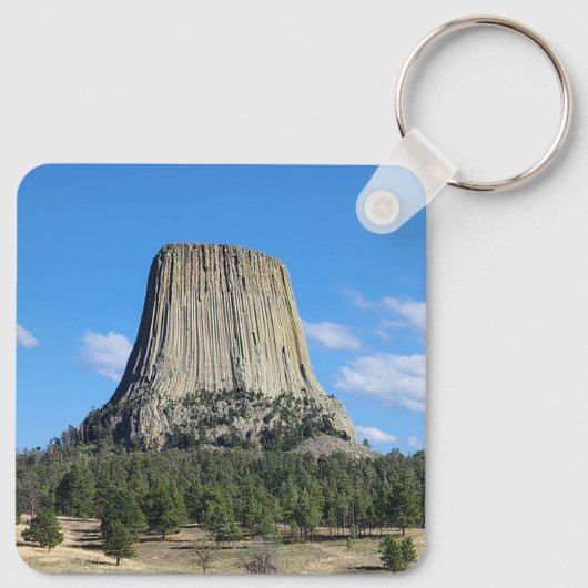 Devils Tower Sleutelhanger (Achterkant)