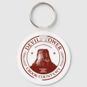 Devils Tower Sleutelhanger (Voorkant)