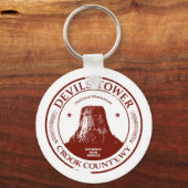 Devils Tower Sleutelhanger (Voorkant)