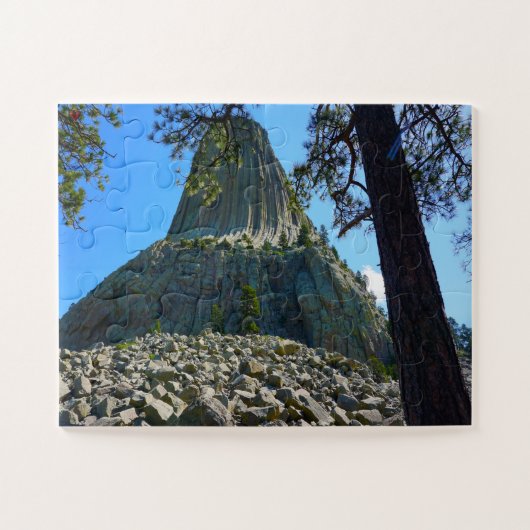Devil's Tower South Dakota Legpuzzel (Horizontaal)