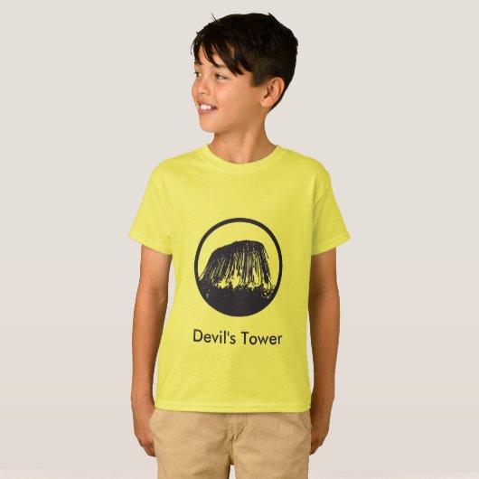 Devil's Tower T-shirt (Voorkant volledig)