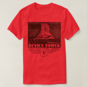Devils Tower T-shirt (Design voorkant)