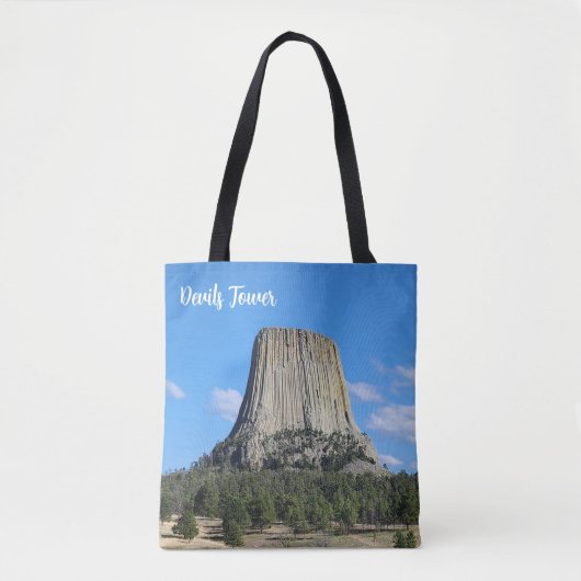 Devils tower tote bag (Voorkant)