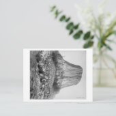 Devil's Tower van het Westen met Fallen Briefkaart (Staand voorkant)