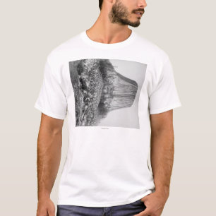 Devil's Tower van het Westen met Fallen T-shirt