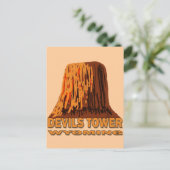 DEVILS TOWER WYOMING BRIEFKAART (Staand voorkant)