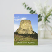 Devil's Tower, Wyoming Briefkaart (Staand voorkant)
